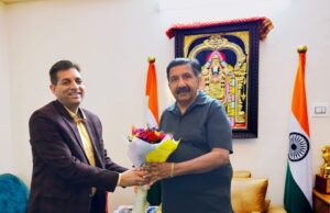 हिमफेड के नव नियुक्त प्रबंध निदेशक ने उप-मुख्यमंत्री से की शिष्टाचार भेंट