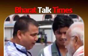 प्रधानमंत्री नरेंद्र मोदी की पटना एयरपोर्ट पर वैभव सूर्यवंशी से खास मुलाकात