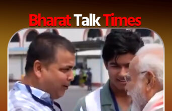 प्रधानमंत्री नरेंद्र मोदी की पटना एयरपोर्ट पर वैभव सूर्यवंशी से खास मुलाकात