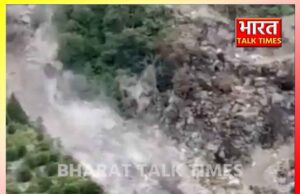 इसे कहते हैं चमत्कार ! नीचे थी सवारियों से भरी HRTC बस….और ऊपर से आ रहा था सैलाब …. चंद सेकेंड की दूरी… और बच गई ज़िंदगी !